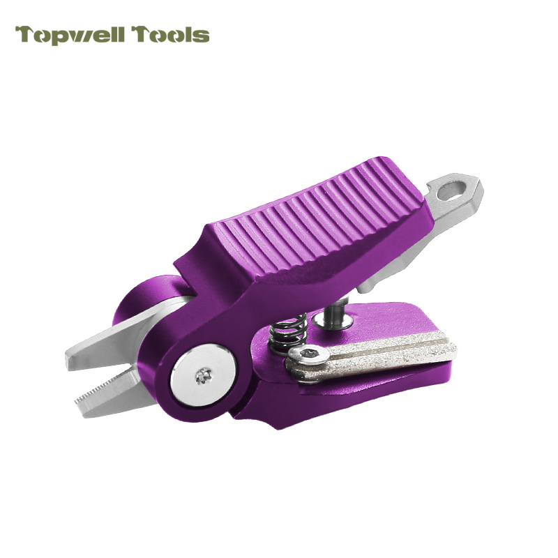 Professional Fishing Pliers & Compact Multi-Tool Combo - Aluminum Split Ring Tool 