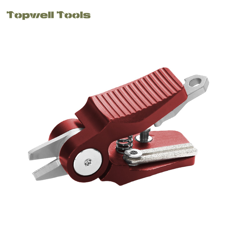 Professional Fishing Pliers & Compact Multi-Tool Combo - Aluminum Split Ring Tool 