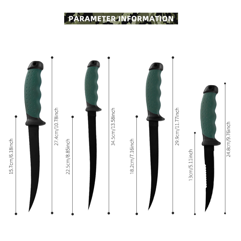 Flexible Fishing Knife for Fish Cleaning & Filleting
