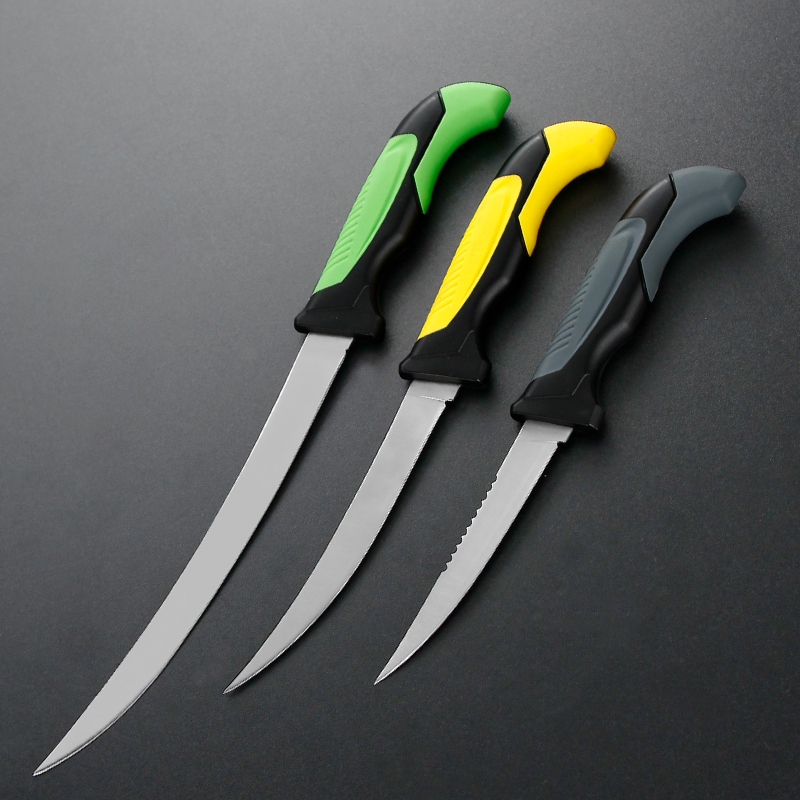 Outdoor Fishing Fillet Knife with Ergonomic Grip and 420 Stainless Steel Blade Outdoor Fishing Fillet Knife with Ergonomic Grip and 420 Stainless Steel Blade