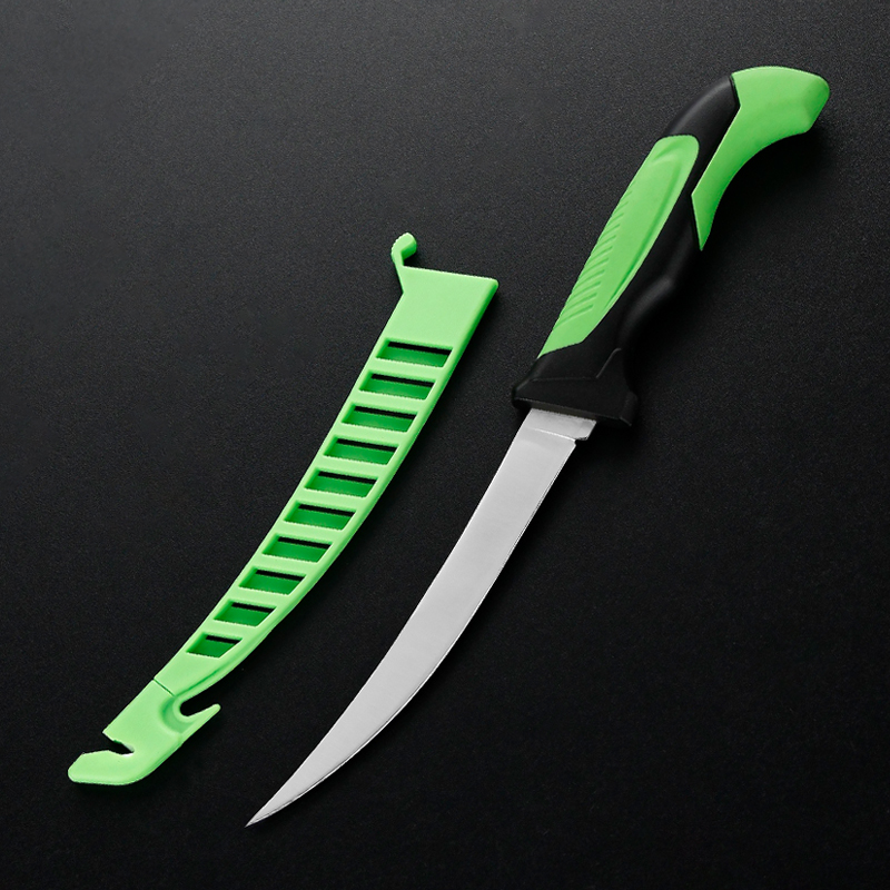 Outdoor Fishing Fillet Knife with Ergonomic Grip and 420 Stainless Steel Blade Outdoor Fishing Fillet Knife with Ergonomic Grip and 420 Stainless Steel Blade