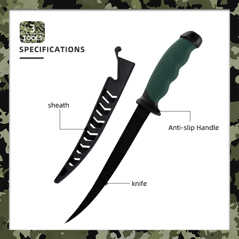 Flexible Fishing Knife for Fish Cleaning & Filleting