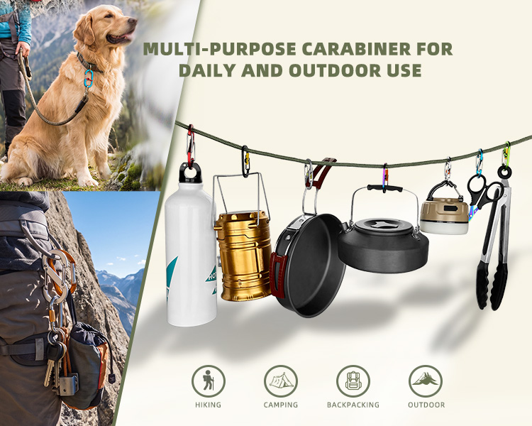 Custom Carabiner Tools Manufacturer | OEM Outdoor & EDC Carabiners | Topwell 