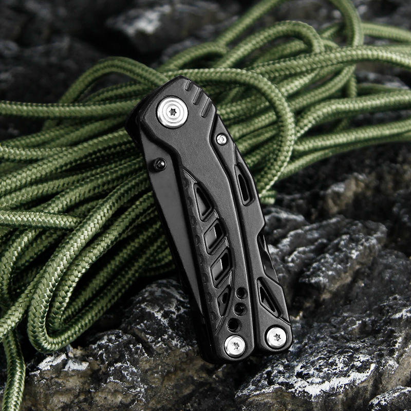 11-in-1 Heavy Duty Multitool Pliers - Stainless Steel Folding Pocket EDC Tool 